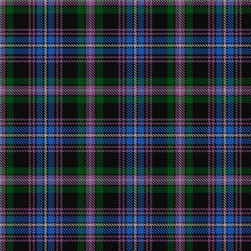 Auld Lang Syne Blue Tartan