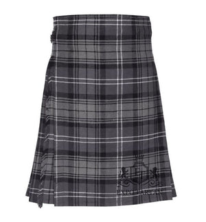 Hamilton Grey Tartan Kilt