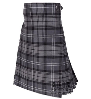 Hamilton Grey Tartan Kilt