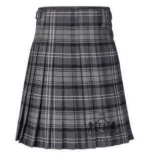 Hamilton Grey Tartan Kilt