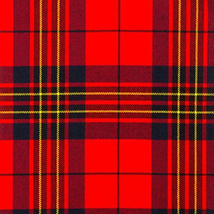 Leslie Red Modern Tartan