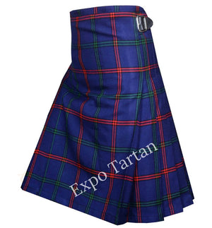 Clan Montgomery Modern Tartan kilt for men, authentic Scottish wear