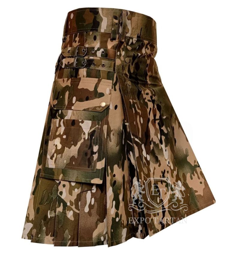 Camouflage Multicam Utility Kilt