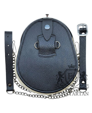 Seal Skin With Antique Finish Kilt Sporran