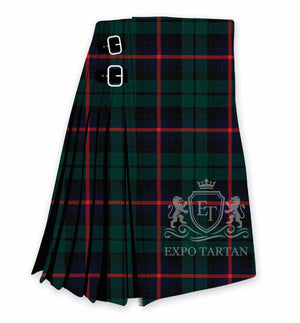 Urquhart Broad Red Modern Tartan Kilt