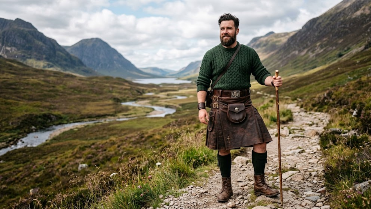 Leather Kilts for Men | Modern Style & Celtic Fashion USA