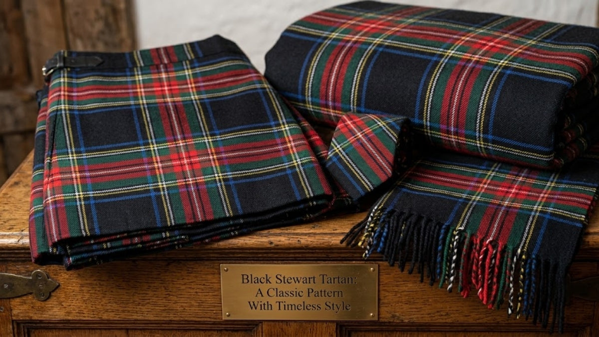 Black Stewart Tartan: A Classic Pattern With Timeless Style