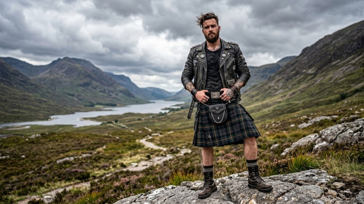 Rock Kilt: A Bold Take on Traditional Scottish Style