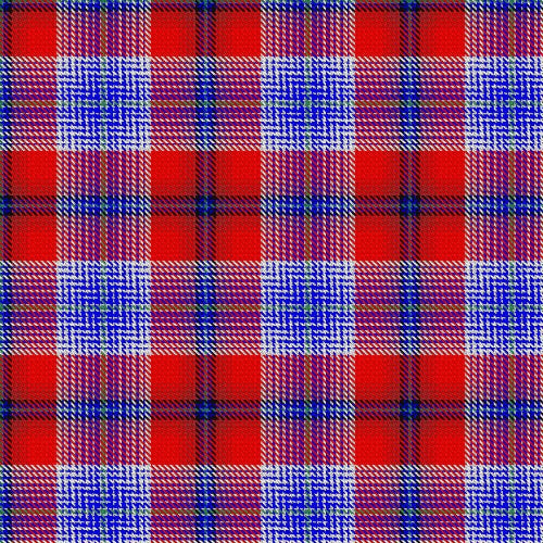 A J Gallacher Tartan Fabric