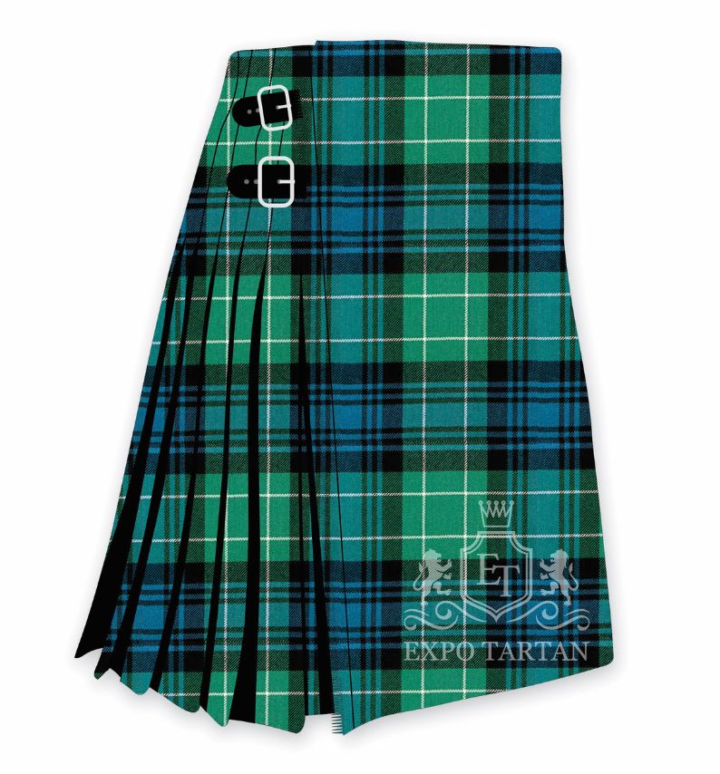 Tartan Kilt in Abercrombie Ancient Tartan