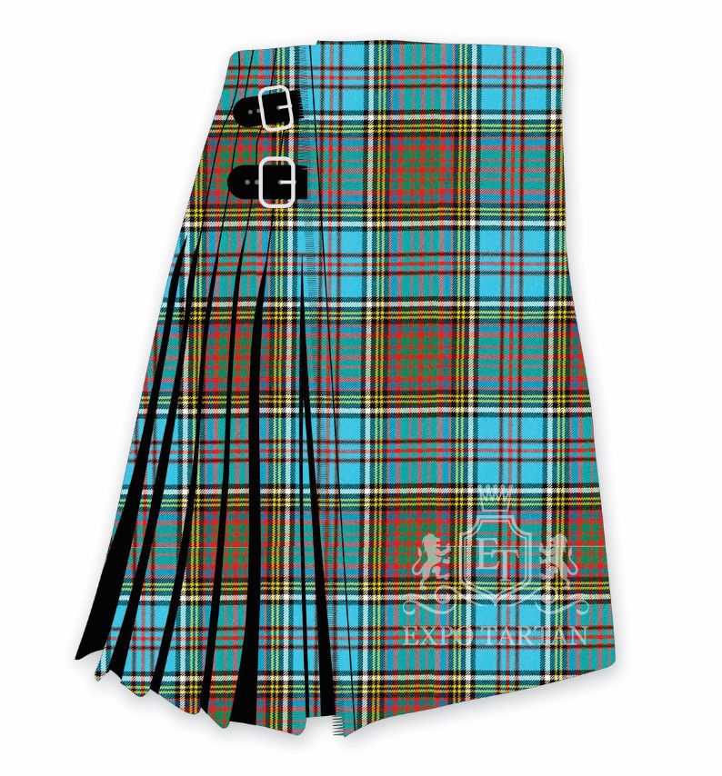 Tartan Kilt in Anderson Ancient Tartan