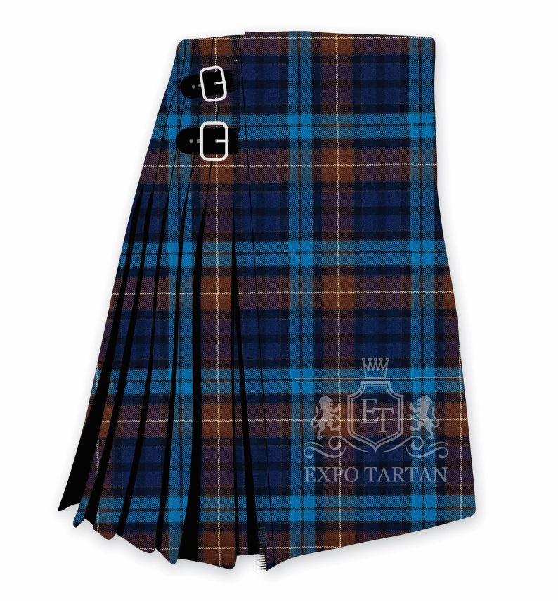 Buchanan Blue Tartan Kilt