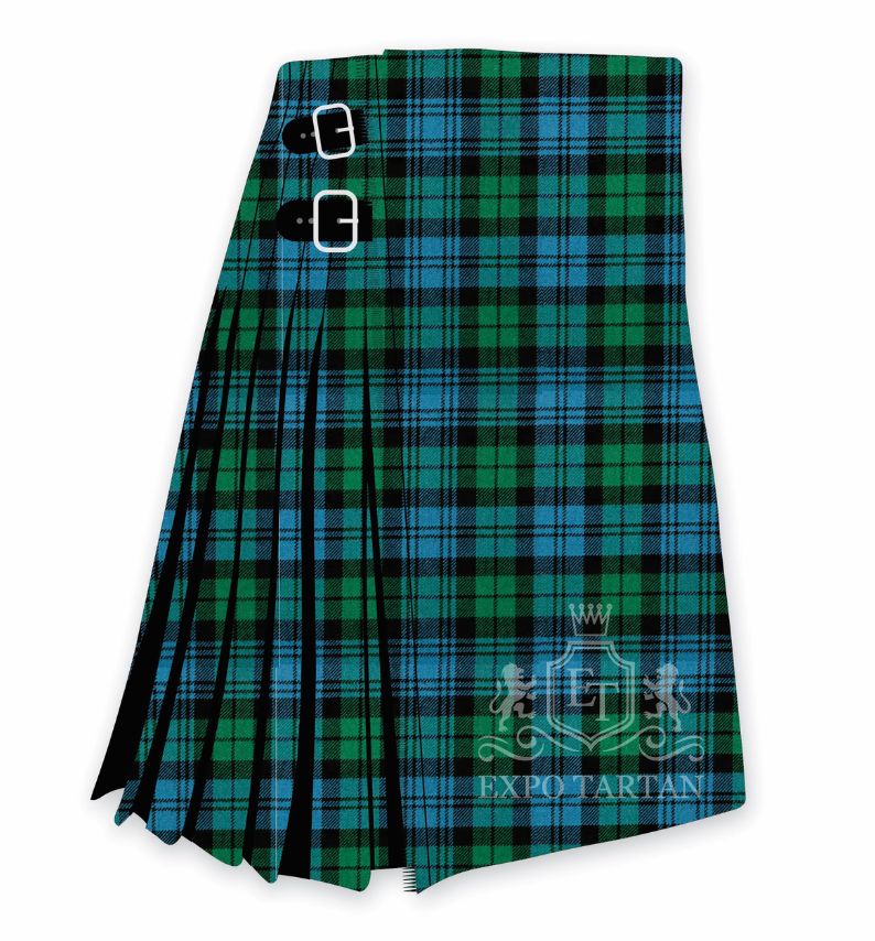 Campbell Old Ancient Tartan Kilt