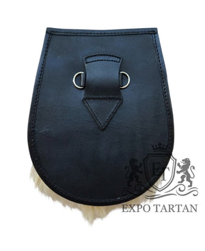 Celtic Cantle Crome Finish Premium Kilt Sporran
