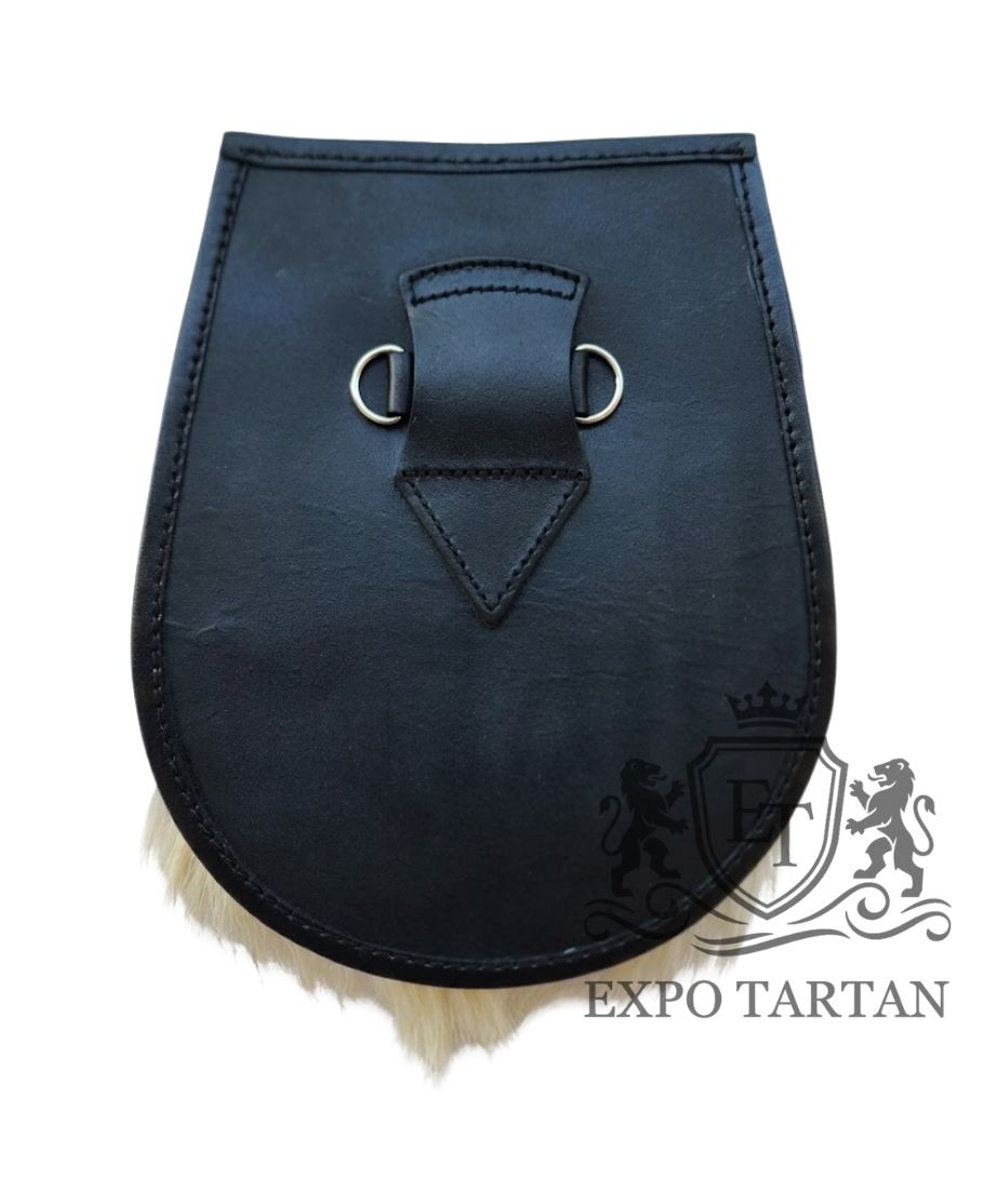 Celtic Cantle Crome Finish Premium Kilt Sporran