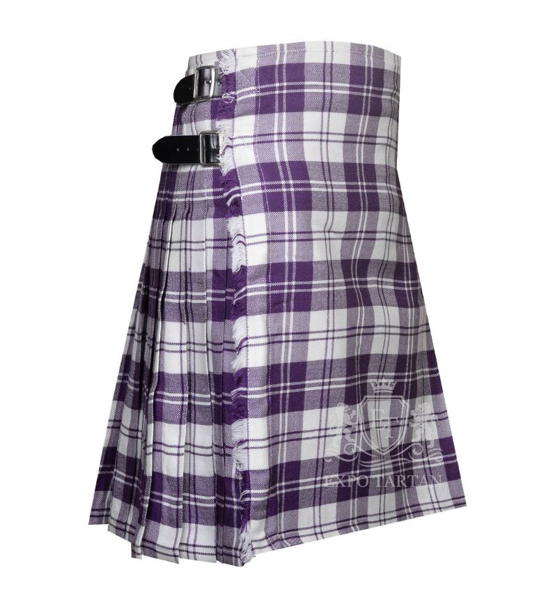 Erskine Dress Purple Tartan Kilt