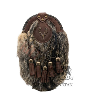 Fox Fur Dress Fashion Sporran
