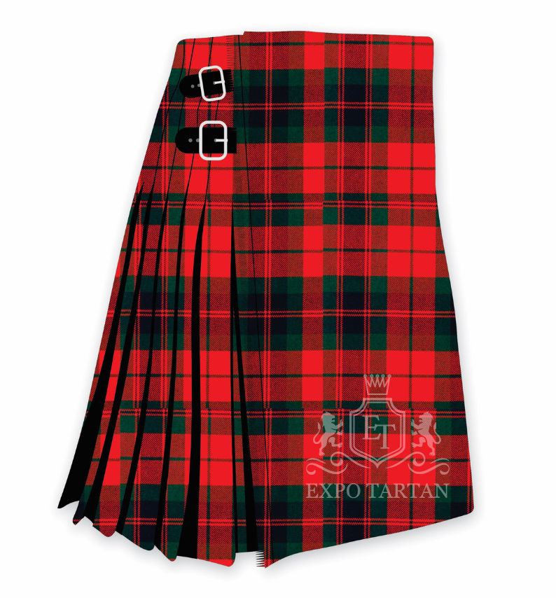 Fraser Clan Modern Tartan Kilt