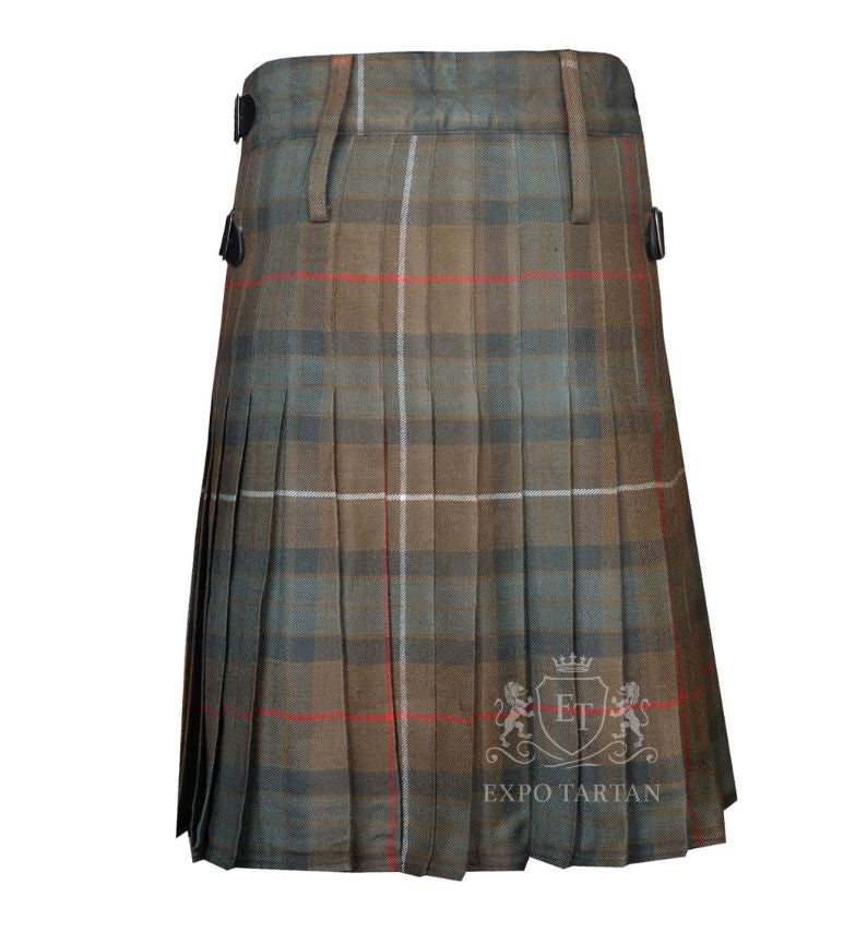 Fraser Hunting Weathered Tartan Kilt