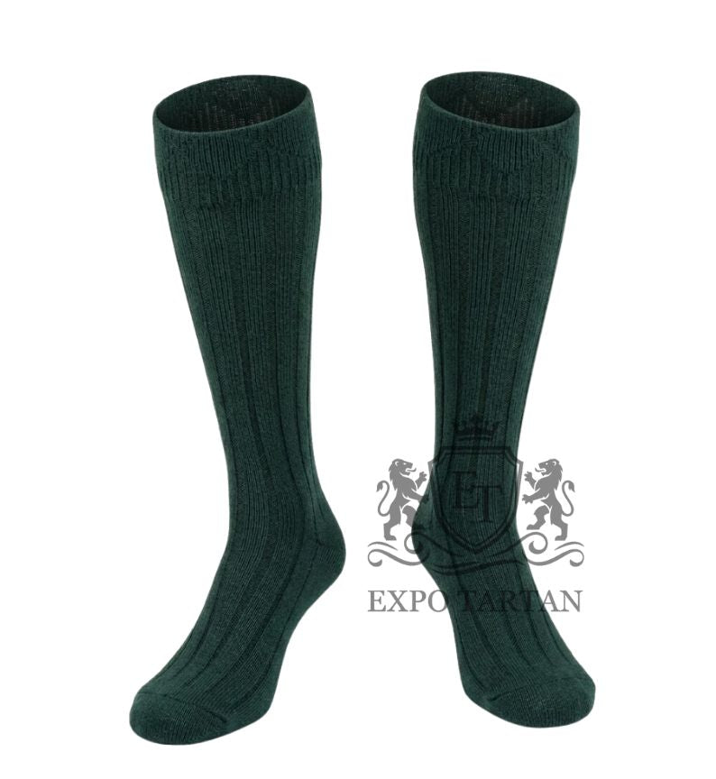 Green Kilt Socks