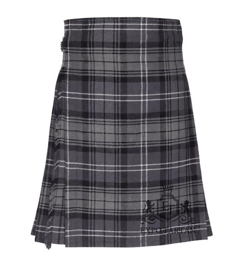 Hamilton Grey Tartan Kilt