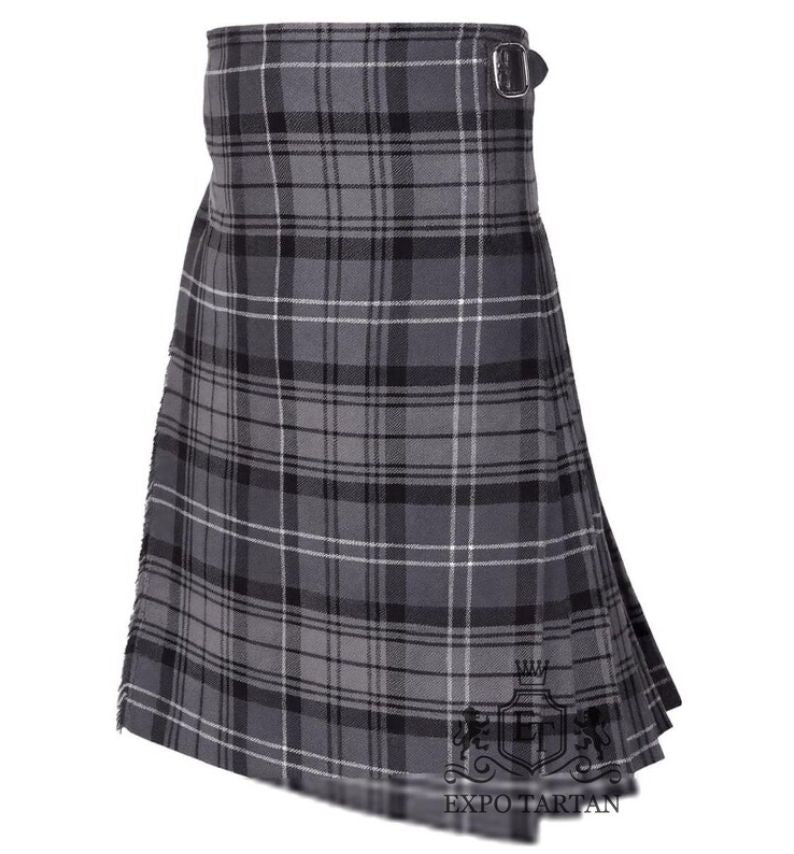 Hamilton Grey Tartan Kilt
