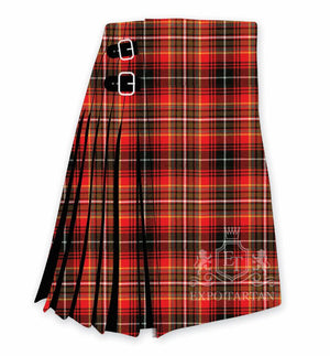 Innes Red Weathered Tartan Kilt