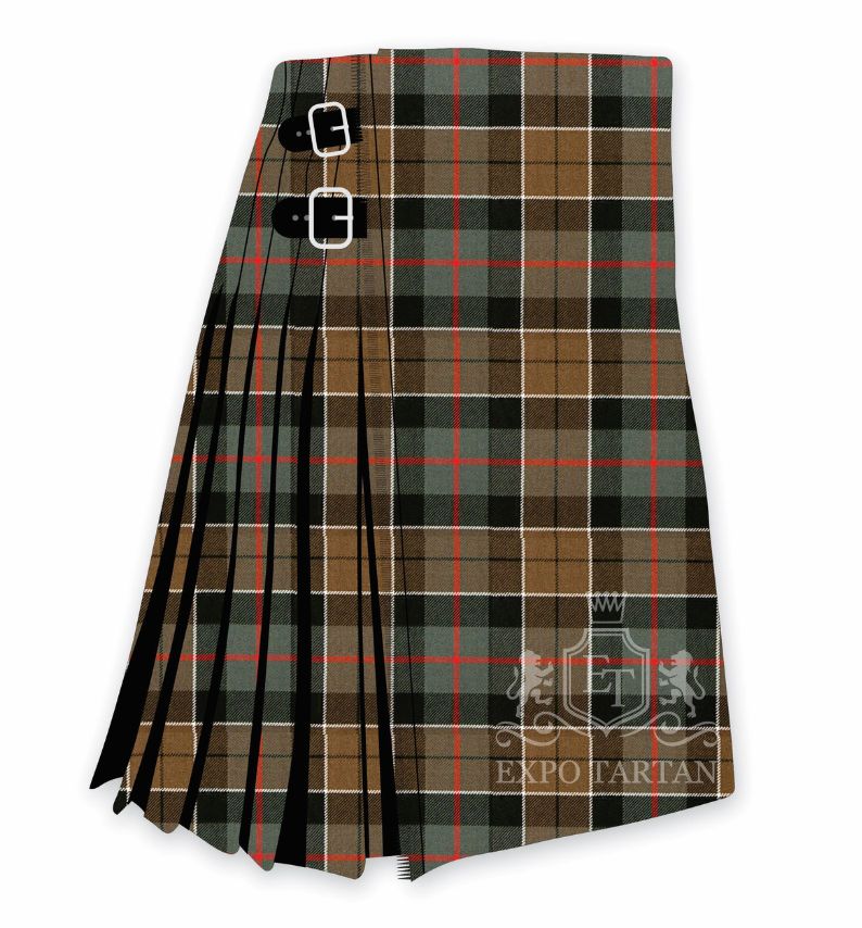 Leslie Green Weathered Tartan Kilt