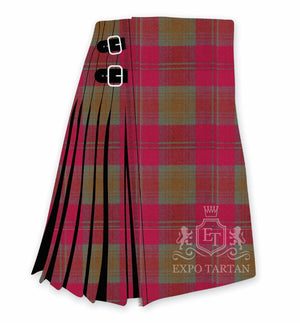 Lindsay Weathered Tartan Kilt