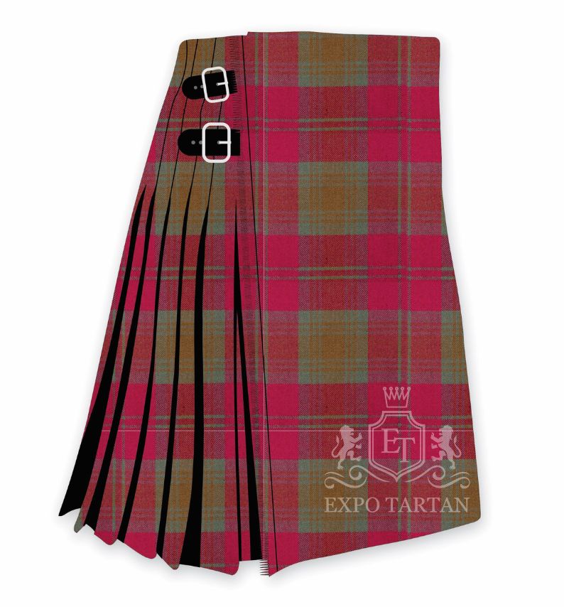 Lindsay Weathered Tartan Kilt