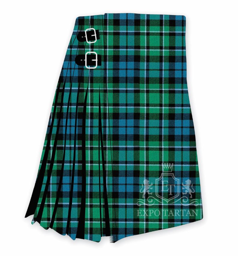 MacCallum Red Line Ancient Tartan Kilt