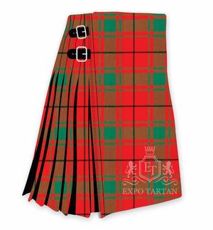MacDonald of the Isles Red Ancient Tartan Kilt