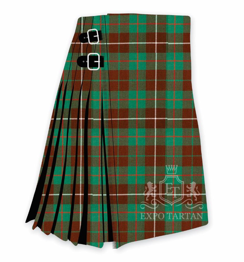 MacKinnon Hunting Ancient Tartan Kilt