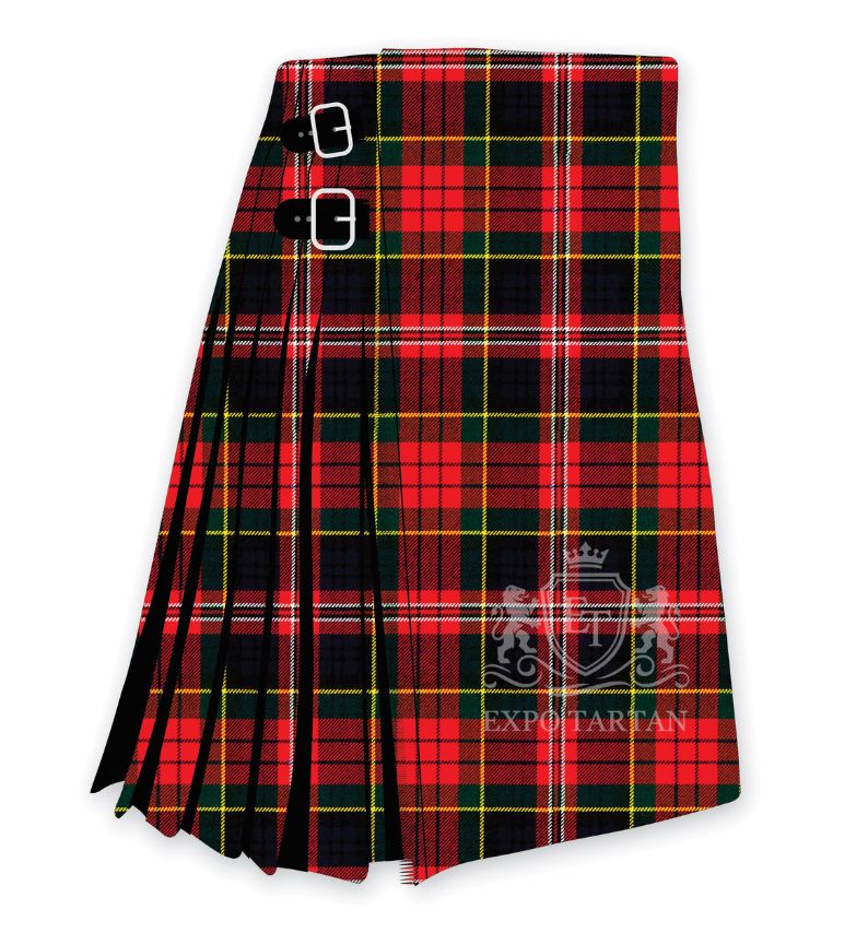 MacPherson Clan Modern Tartan Kilt 