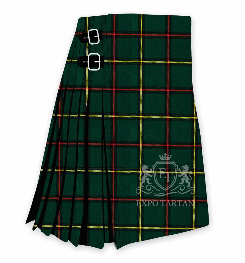 Marr Green Modern Tartan Kilt 