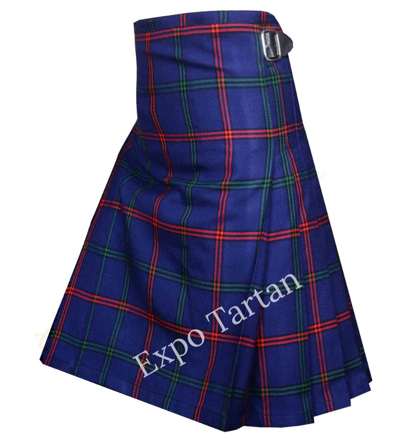 Clan Montgomery Modern Tartan kilt for men, authentic Scottish wear