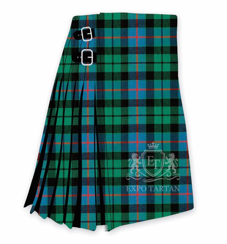 Morrison Green Ancient Tartan Kilt 