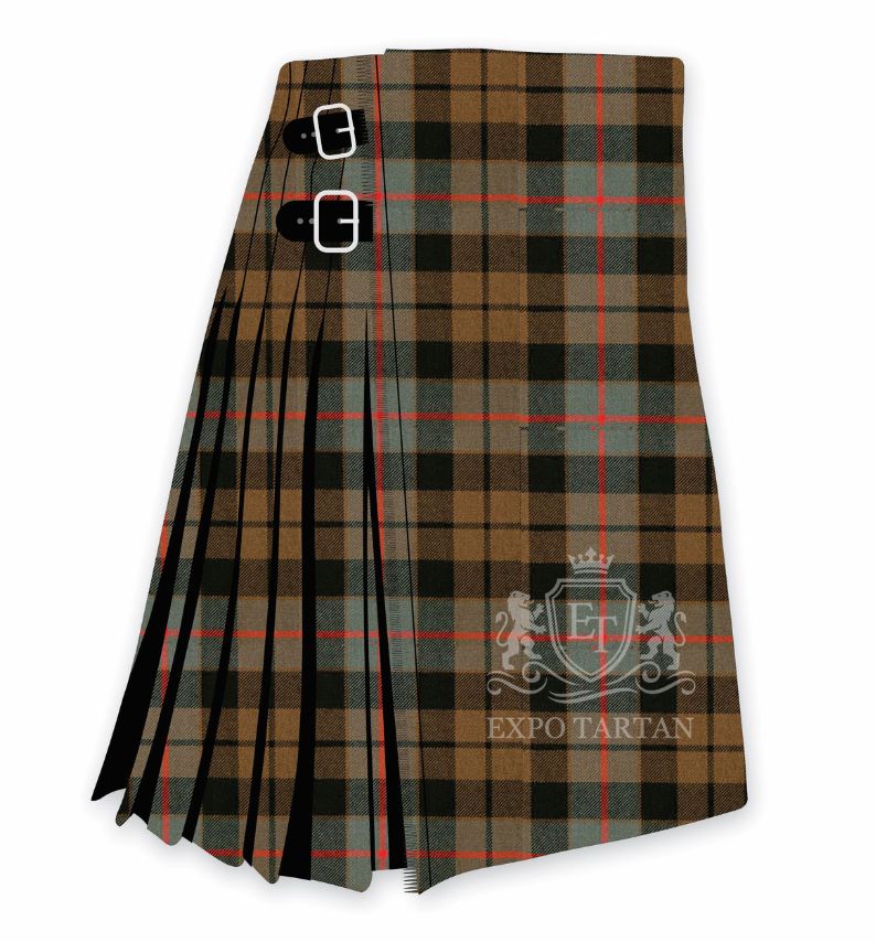 Morrison Green Weathered Tartan Kilt 