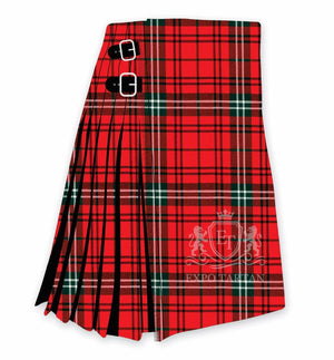Morrison Red Modern Tartan Kilt 