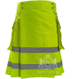 Neon Reflective Utility Kilt