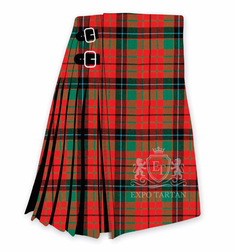 Nicolson Modern 8 Yard Tartan Kilt 