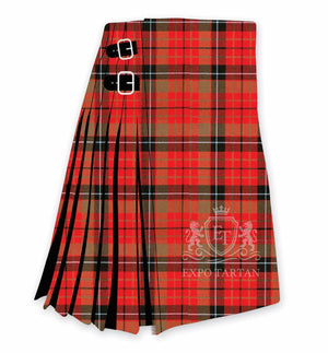 Nicolson Weathered Traditional 8 Yard Tartan Kilt 