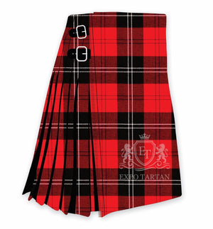 Ramsay Red Modern Tartan Kilt 