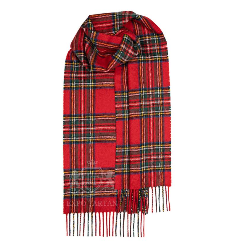 Royal Stewart Tartan Stole