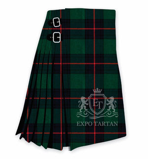 Shaw Green Modern Tartan Kilt