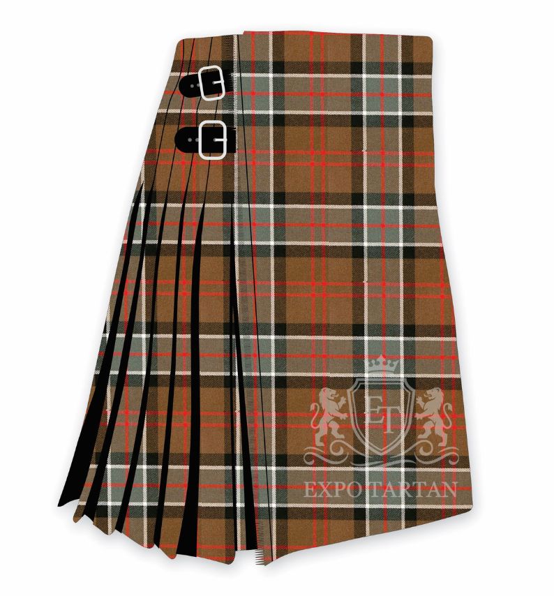 Sinclair Hunting Weathered Tartan Kilt 