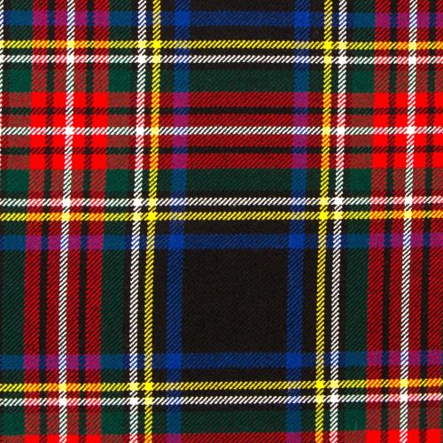 Stewart Black Modern Tartan Kilt