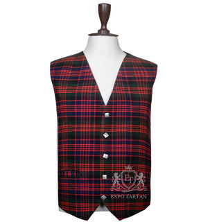 Tartan Vest in Macdonald Tartan
