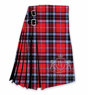 Thomson Red Modern Tartan Kilt 
