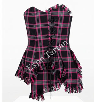 Witches of Scotland Tartan Bella Corset for women